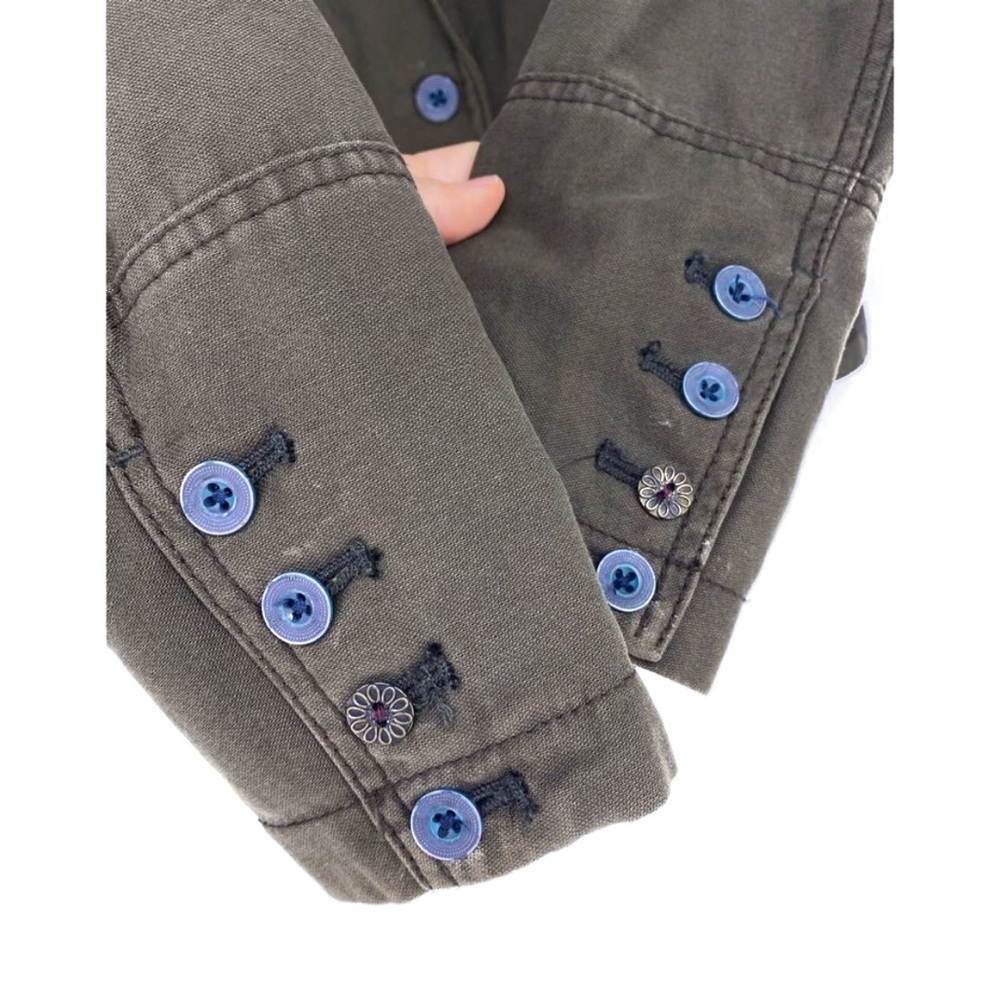 Anthropologie Hei Hei Olive Utility Jacket - Picture 8 of 10